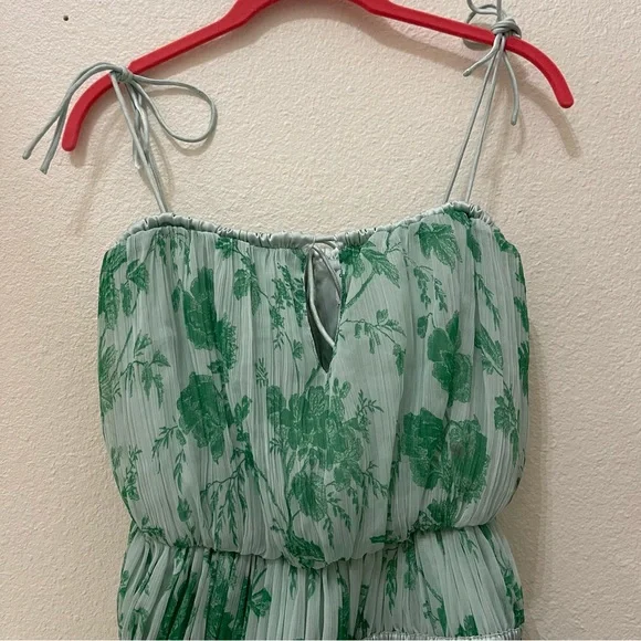 Empress Emerald Green/White Maxi dress Size 4 - Picture 4 of 9